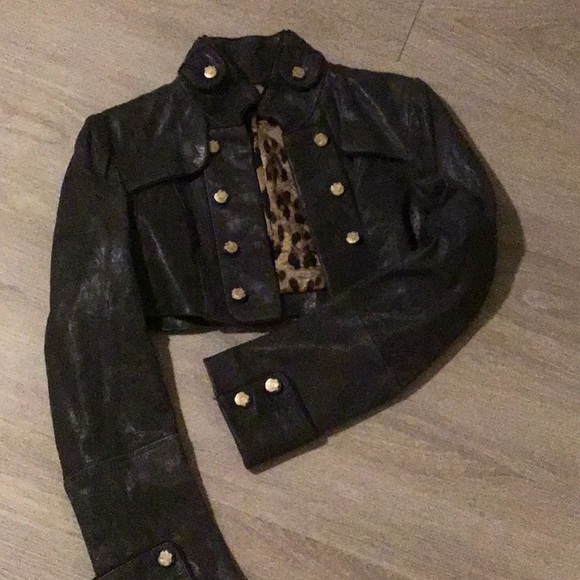 Dolce and Gabbana Leather Jacket - Picture 1 of 6
